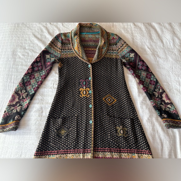 IVKO Merino Coatigan Duster Sweater Cardigan - Picture 14 of 16